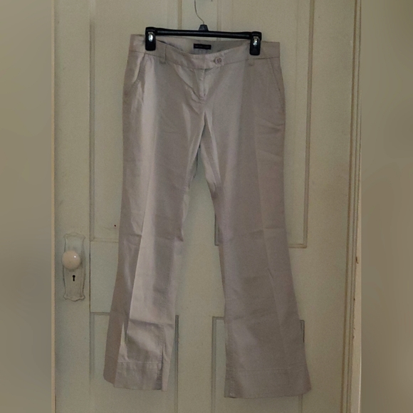 New York & Company Khaki Trouser Pants - Picture 1 of 3